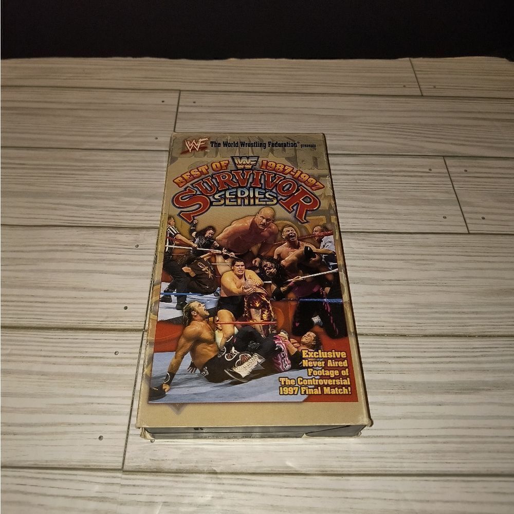 WWF BEST OF SURVIVOR SERIES 1987-1997 VINTAGE VHS MOVIE